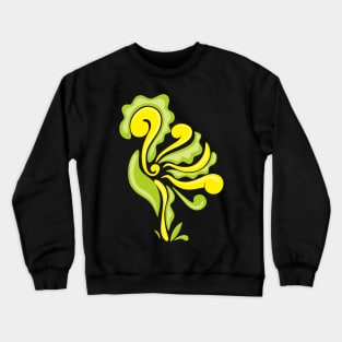 Cute Plants and Pets Illustrarion Crewneck Sweatshirt